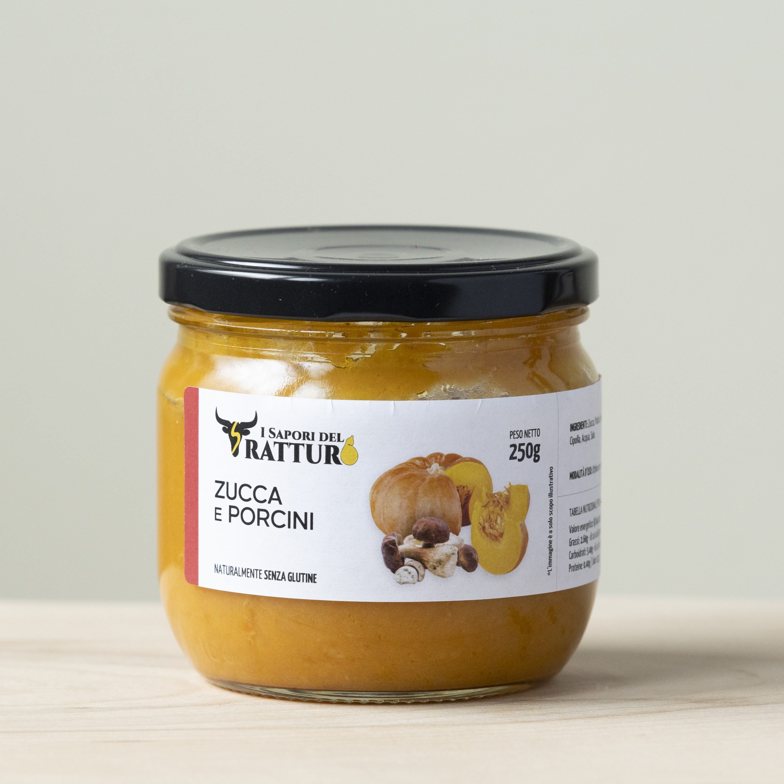 Zucca e funghi porcini